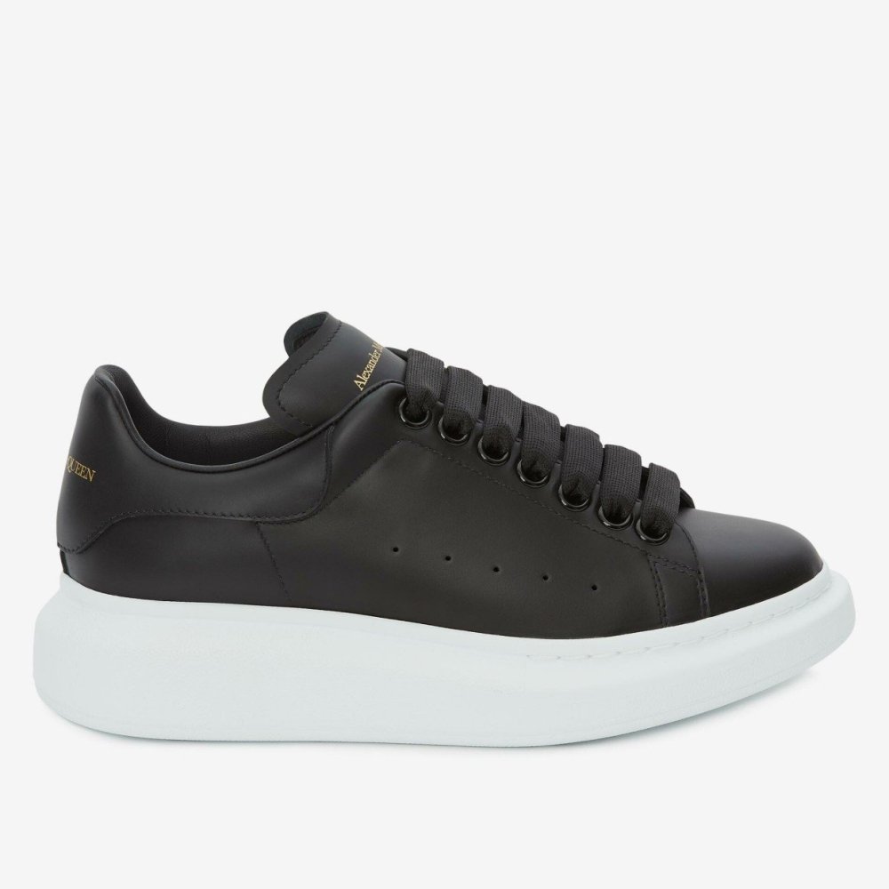 Cheap Reps  Alexander McQueen Womens Black Oversized Sneakers