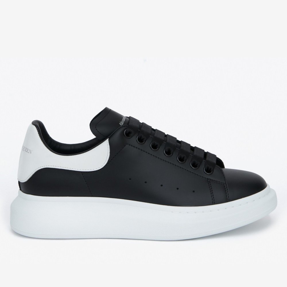 Cheap Reps Alexander McQueen Womens Oversized Sneakers With White Heel