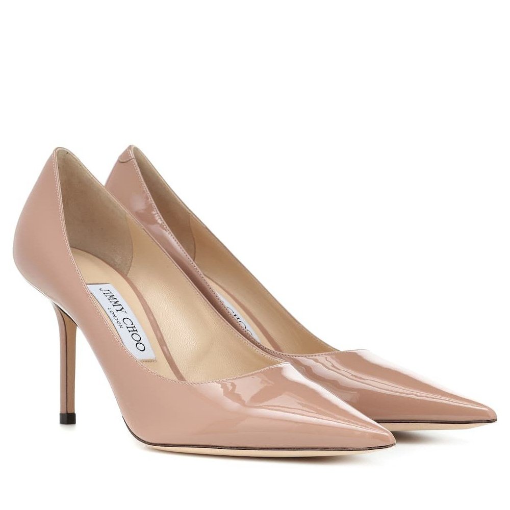 Cheap Reps Jimmy Choo Love 85mm Pumps In Poudre Patent Leather