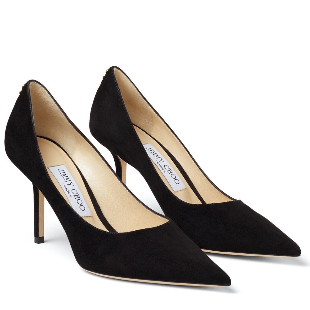 Cheap Reps Jimmy Choo Love 85mm Pumps In Black Suede Leather